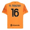 Virallinen Fanipaita Maalivahdin AC Milan M. Maignan 16 2025-26 Oranssi - Miesten